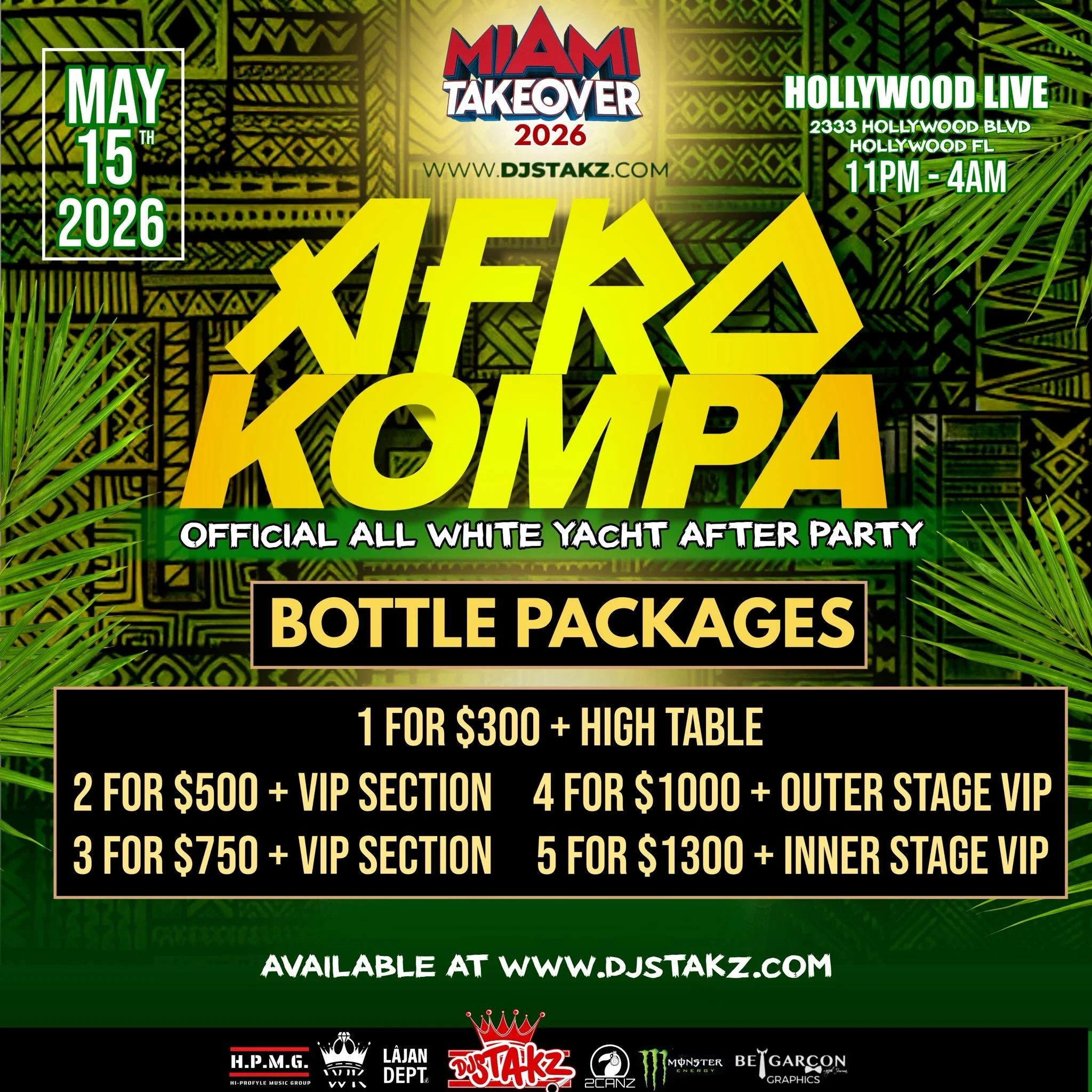 Miami Takeover Week(End) Experience — DJ STAKZ